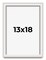 Shadow Box 1.5" Depth Silver Picture Frame - UV Acrylic, Backing, Hanging Hardware
